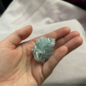 Celestine Crystal Raw Specimen Piece